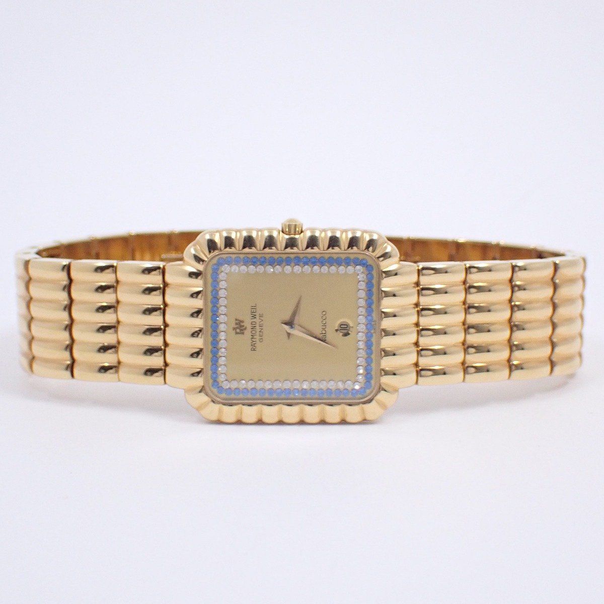 レイモンドウィル Nabucco クォーツ メンズ 腕時計 18Kゴールドメッキ