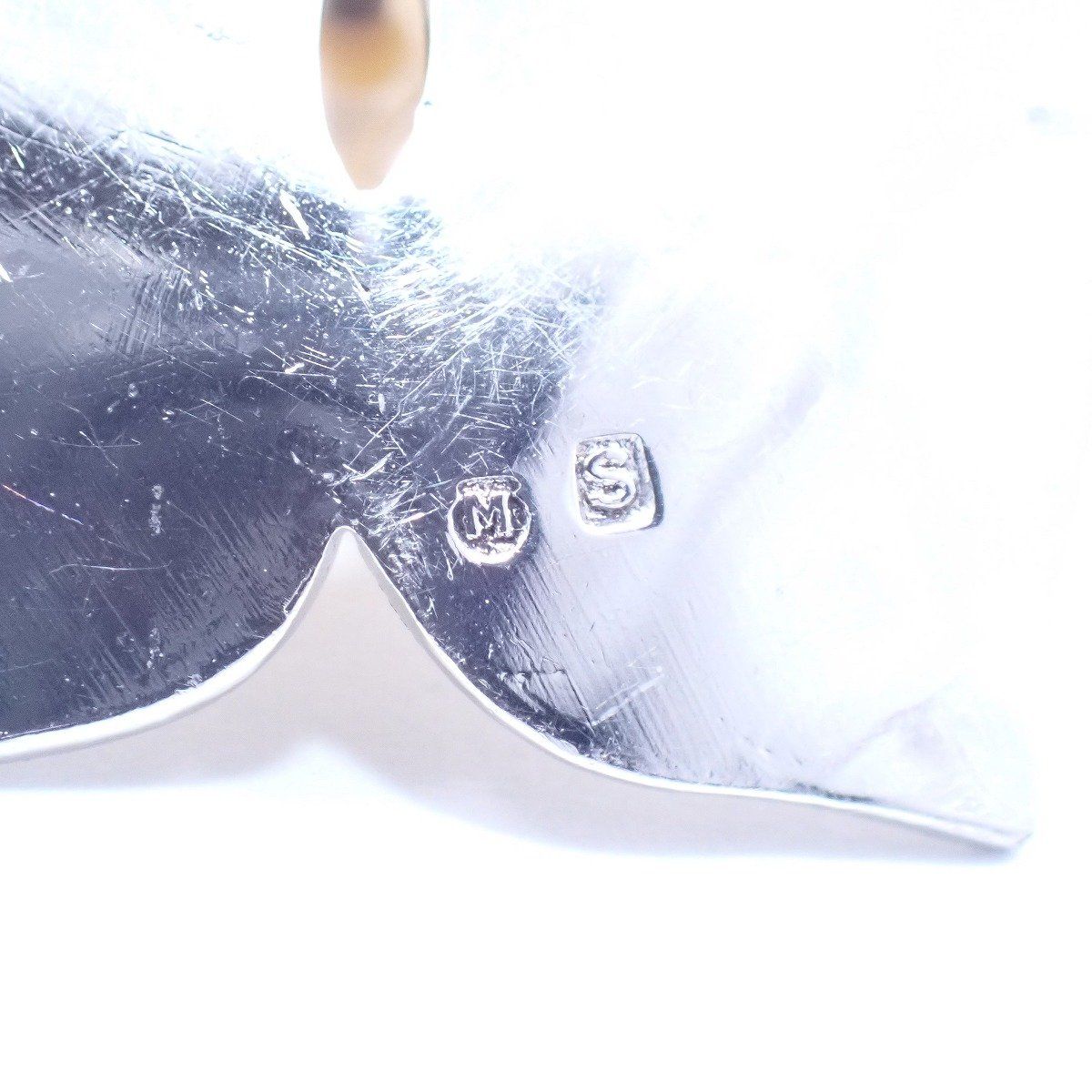 MIKIMOTO ミキモト 桜 フラワーモチーフ ブローチ シルバー/パール6粒