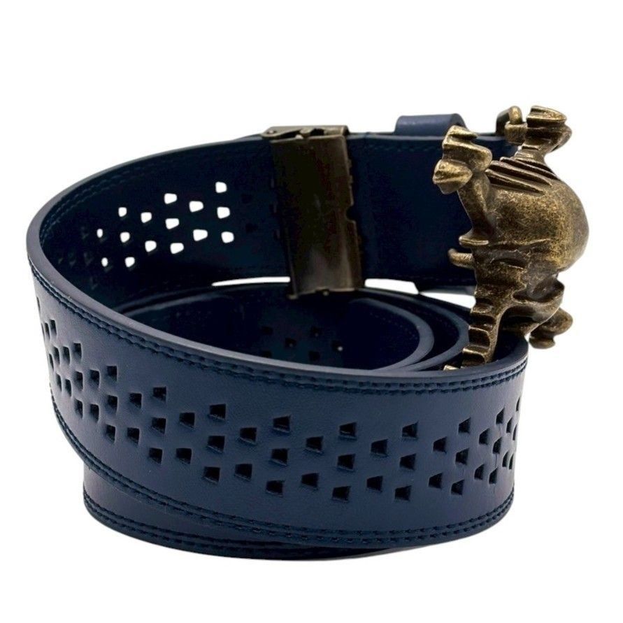 存在感で差をつける】 OAKLEY オークリー ベルト スカルバックル