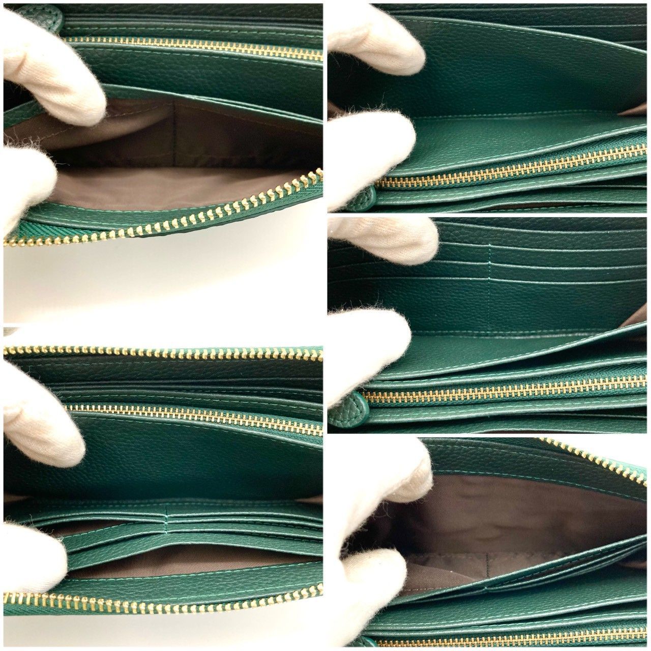 ロダニア 長財布 ロングウォレット クロコダイル グリーン 未使用