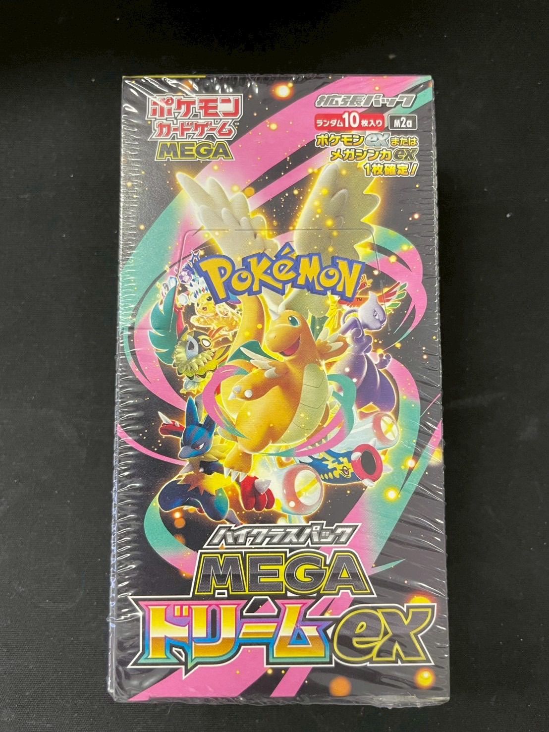 新品未開封】ポケモンカードゲーム MEGAドリームex シュリンク付き1BOX