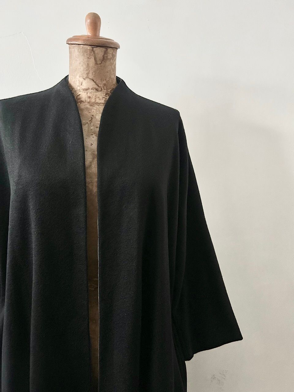 【美品】TOUJOURS　カシミヤ　羽織り　コート　ネイビー 美品】TOUJOURS カシミヤ 羽織り コート ネイビー - メルカリ