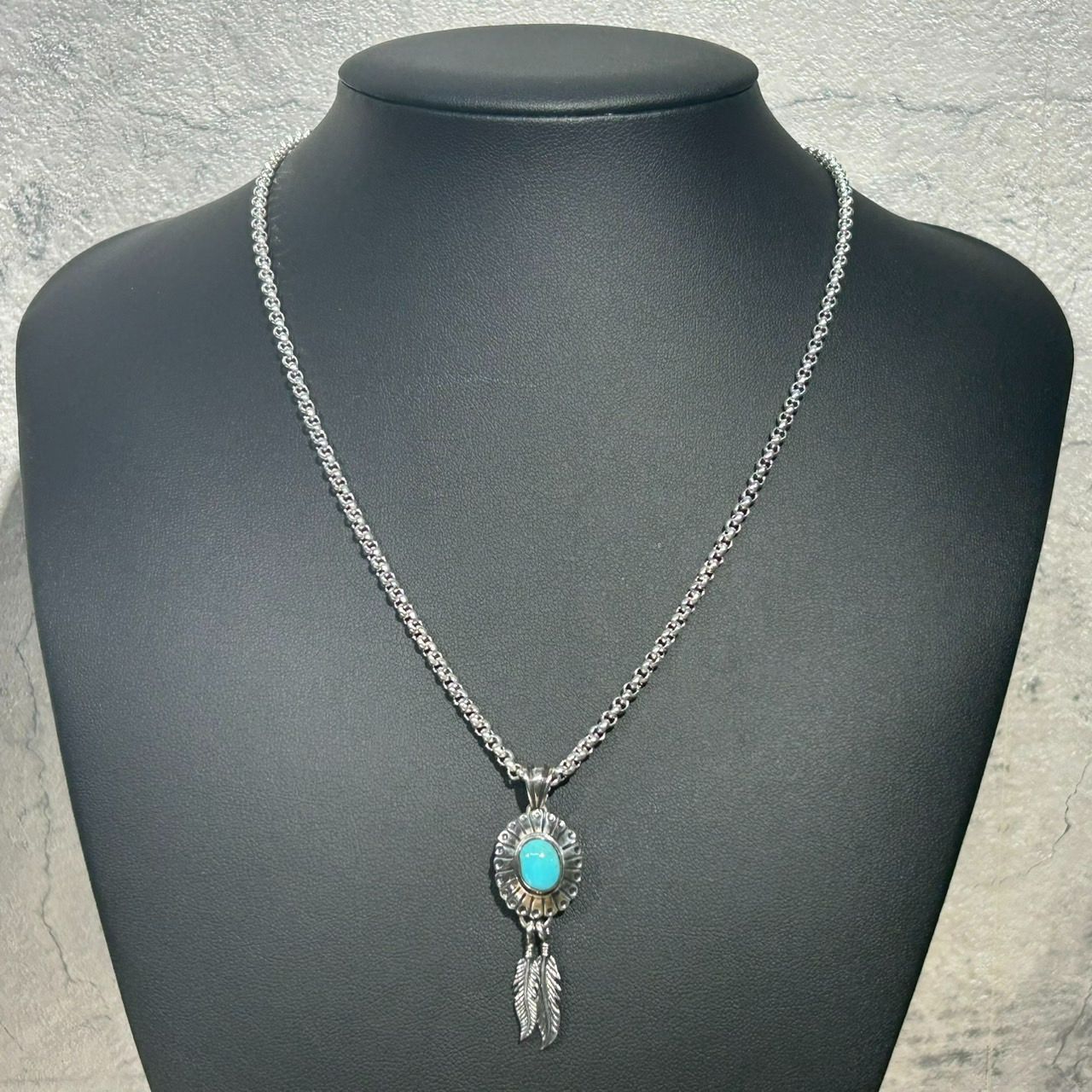 【ビスビーターコイズ】sterling silver925 ペンダントトップ ビスビーターコイズ】sterling silver925 ペンダントトップ