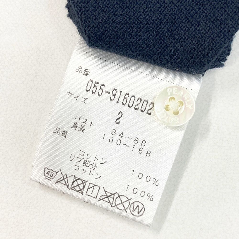 サイズ：2 PEARLY GATES パーリーゲイツ 30周年記念モデル 半袖