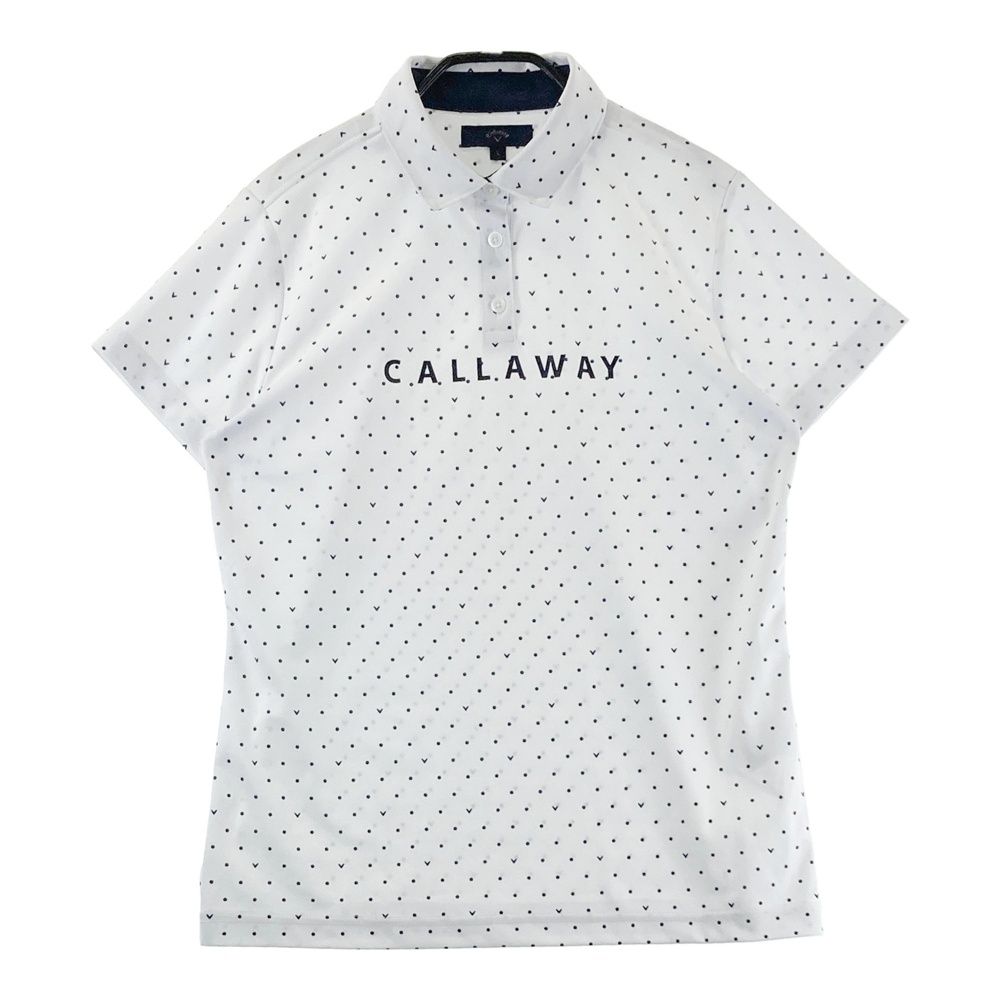 サイズ：L CALLAWAY キャロウェイ 2025年モデル 半袖ポロシャツ ドット