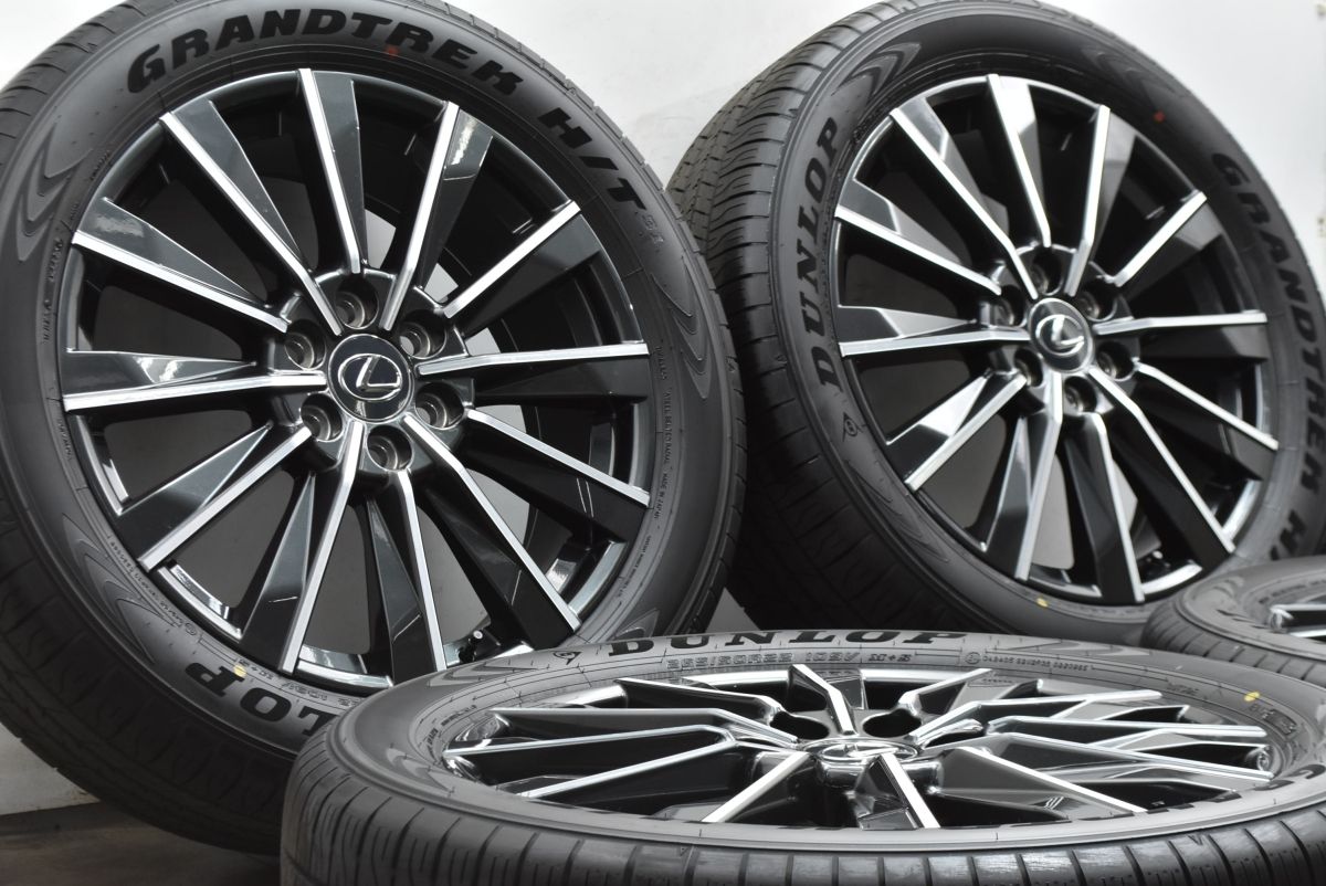 新車外し 美品】レクサス GX550 バージョンL 純正 22in 7.5J +60