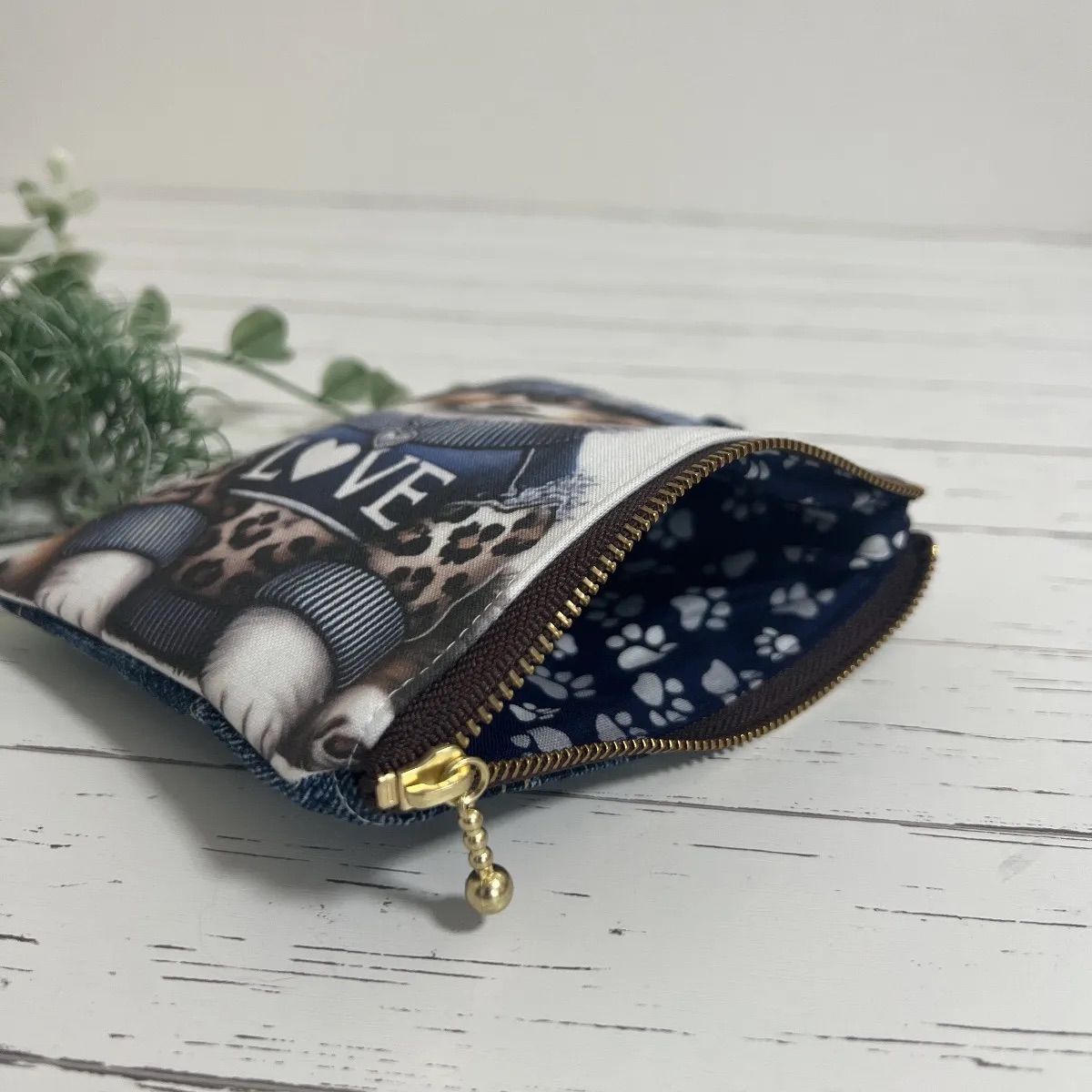 シェルティ フラットポーチ ハンドメイド - メルカリ