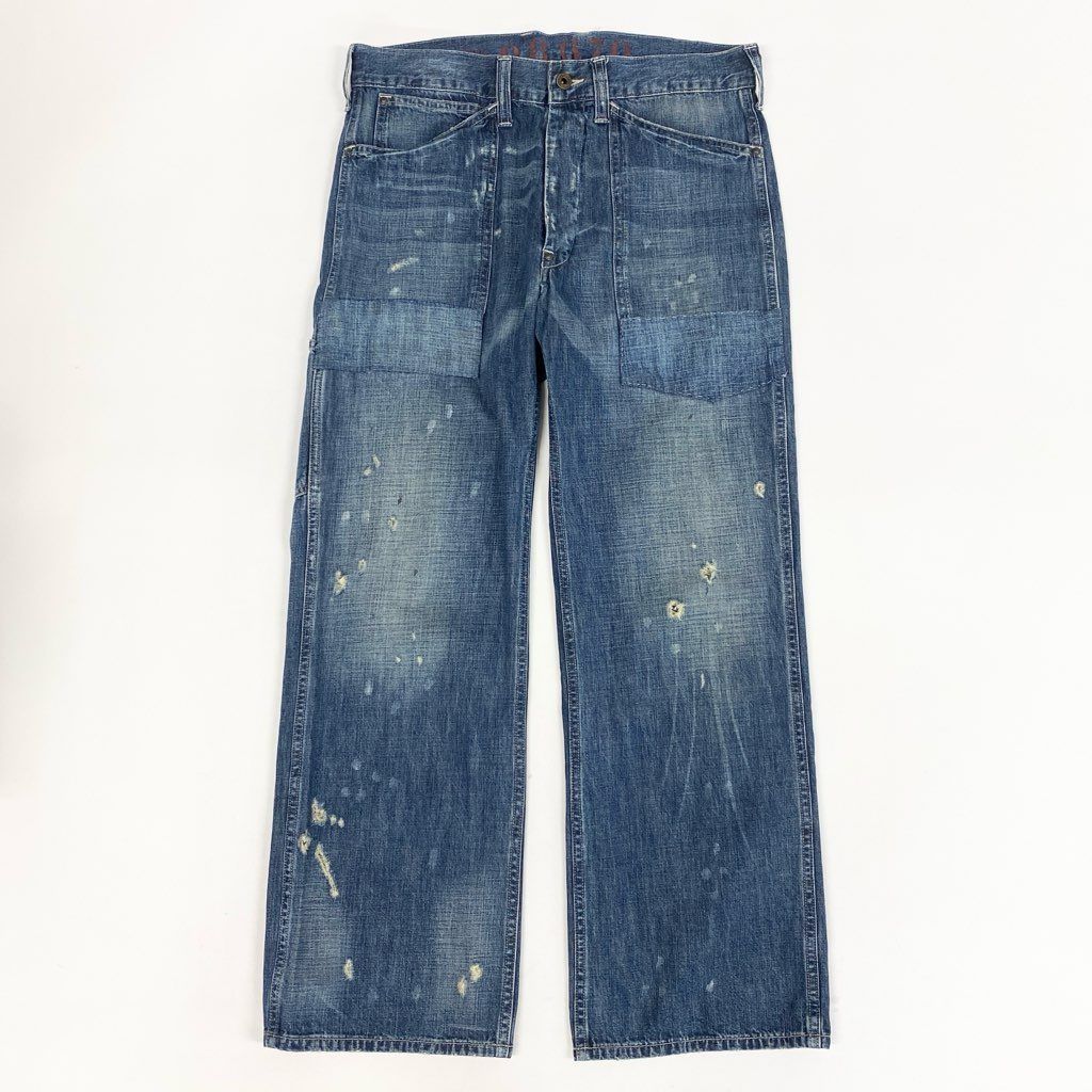 13l27 DOUBLE RL ダブルアールエル デニム ペインターパンツ 32×30