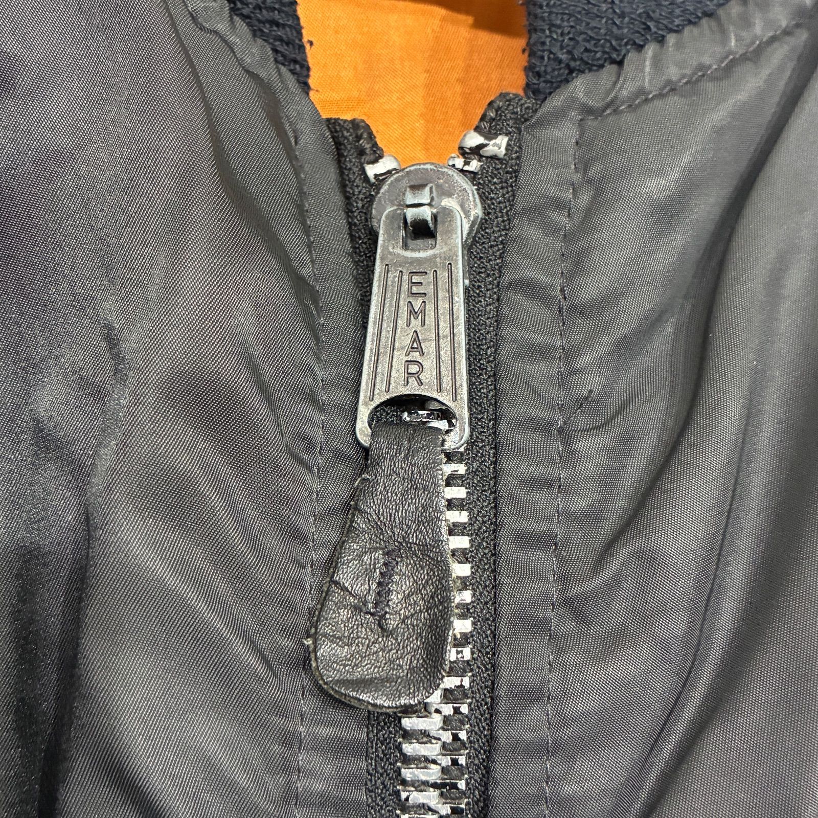 AVIREX アビレックス MA-1 黒 L アーチロゴ フライトジャケット - メルカリ