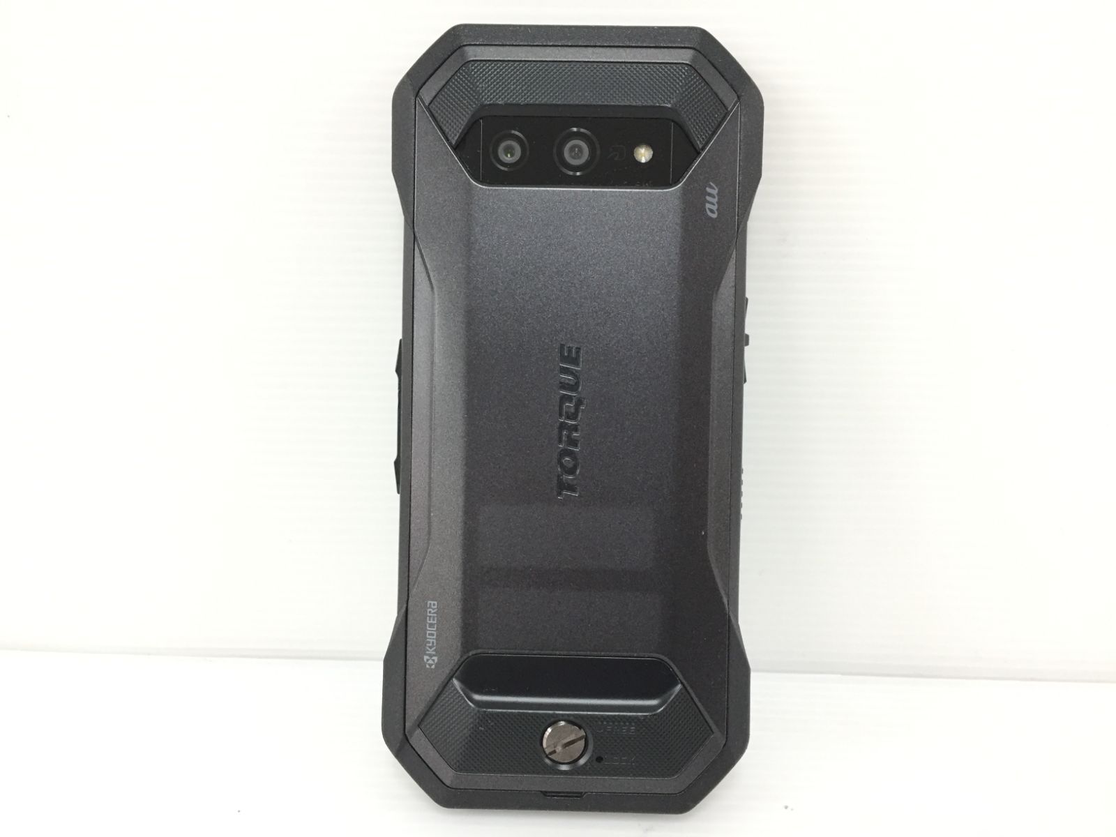 良品】京セラ KYOCERA TORQUE 5G KYG01 ブラック au 動作品 - メルカリ
