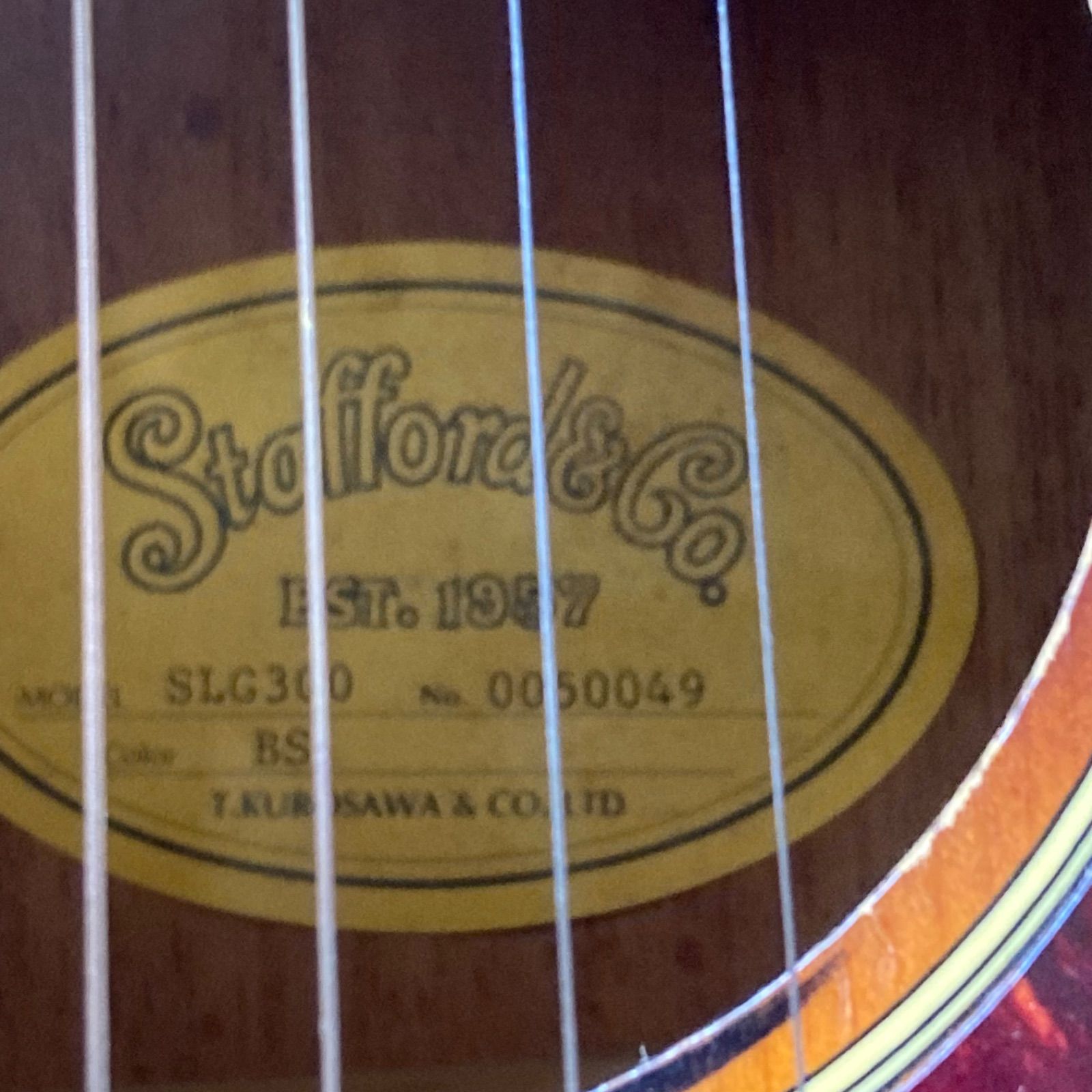 Stafford SLG300 アコースティックギター ハードケース付き - メルカリ