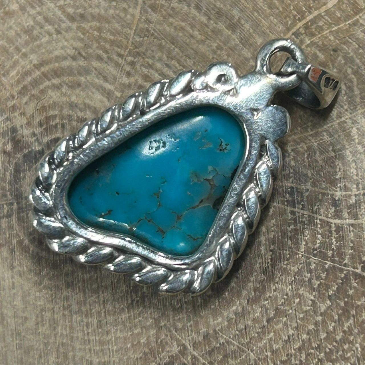 新品未使用 Silver925 ターコイズ ペンダントトップ シルバー925