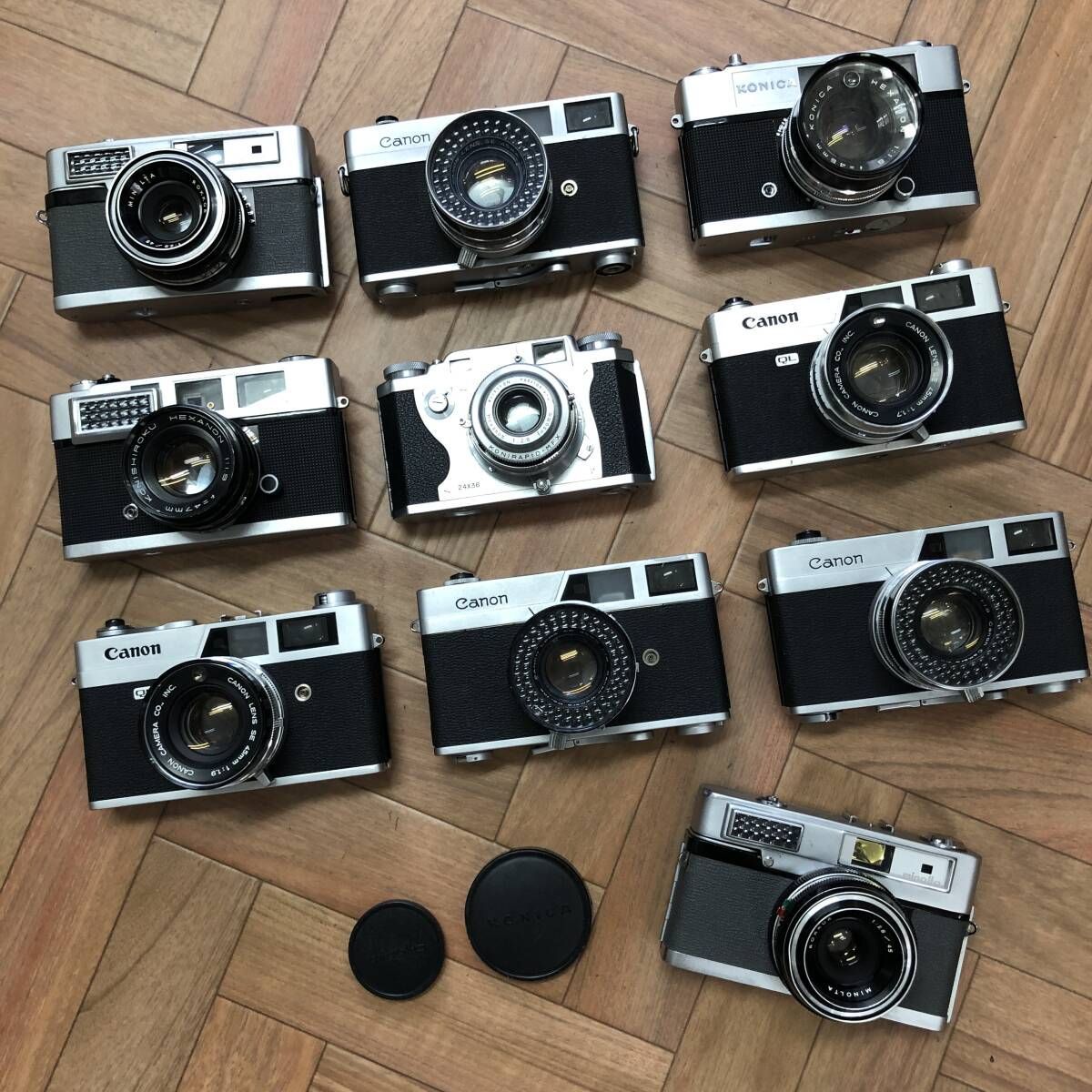 ちょっとキレイなジャンク【まとめ】レンジファインダーカメラ 計10台 