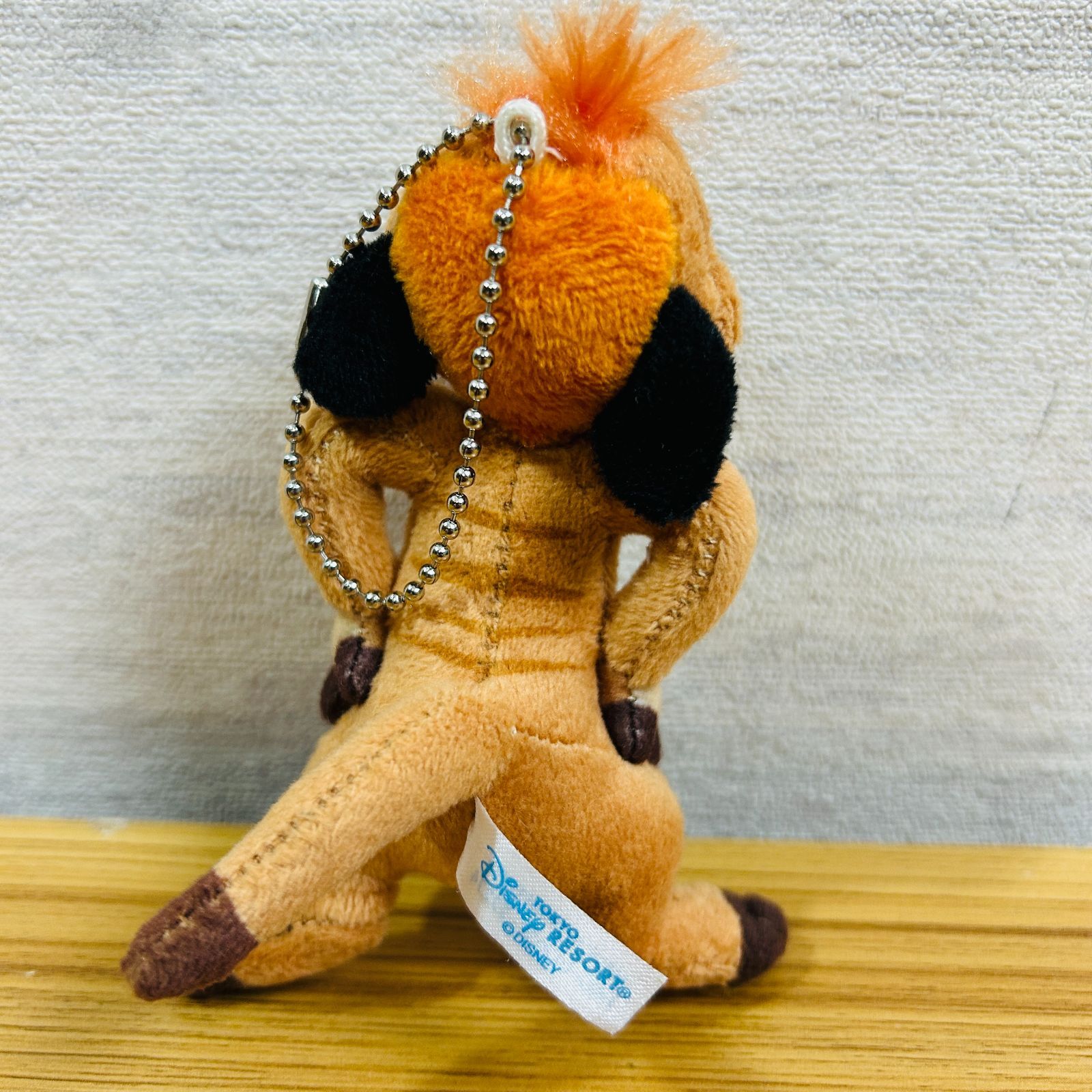 美品】ディズニー ライオンキング ぬいぐるみ チャーム ティモン