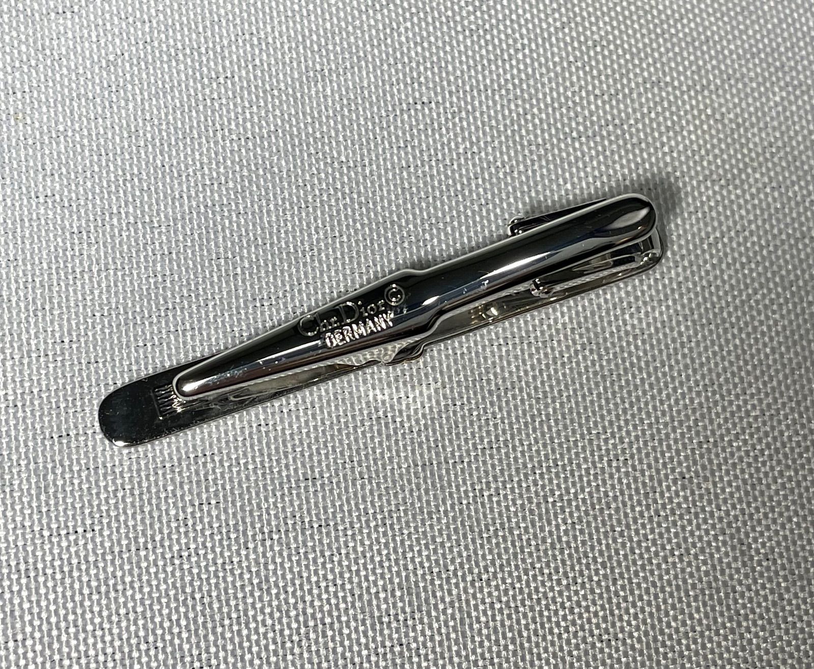 美品 希少 Dior ディオール CDロゴ ラインストーン装飾 ゴールド