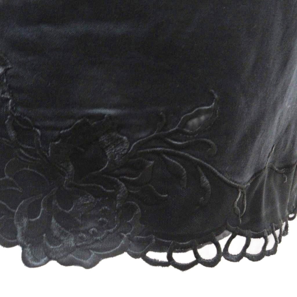 ヴィヴィアンタム VIVIENNE TAM 美品 タイトスカート 膝丈 フラワー