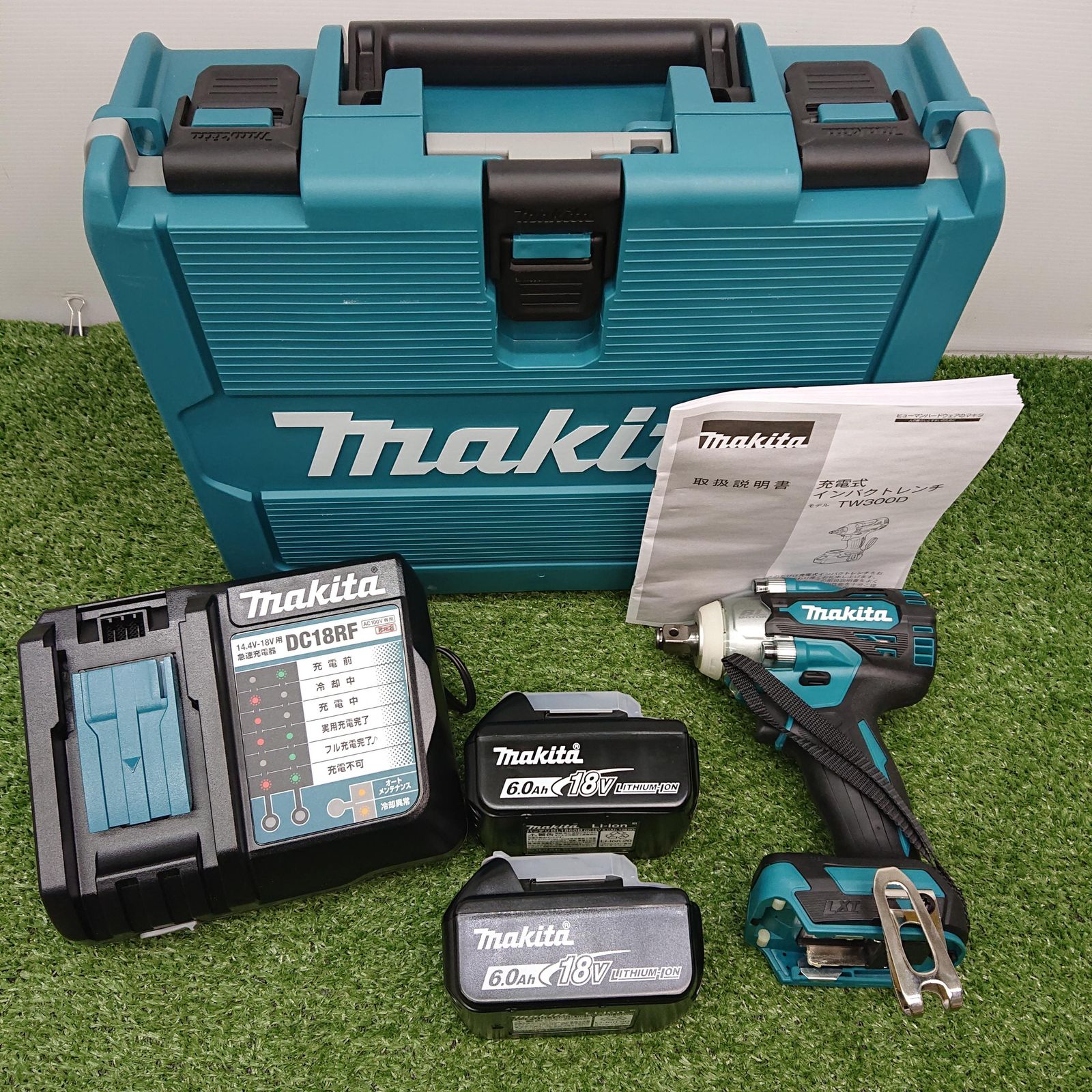未使用品】マキタ TW300DRGX 充電式インパクトレンチ 18V フルセット 