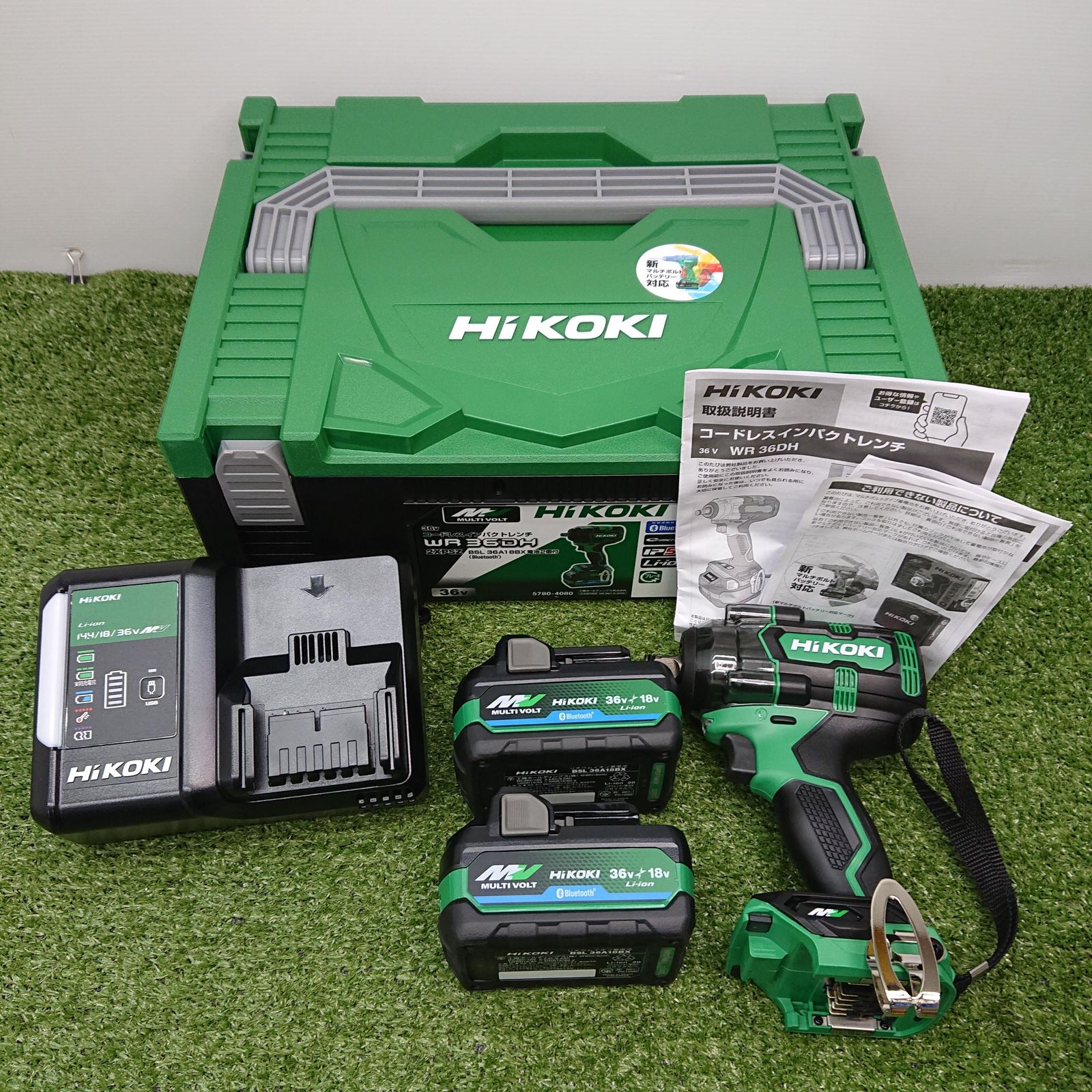 未使用品】HiKOKI WR36DH(2XPZ) コードレスインパクトレンチ 36V フル 