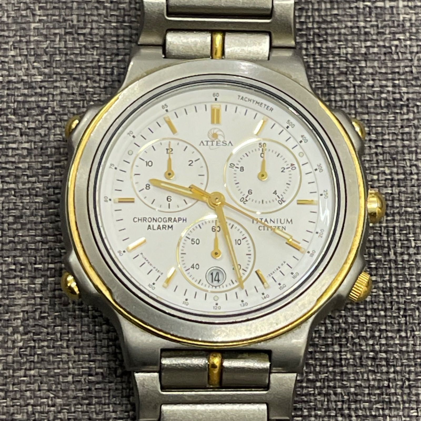 ミ*イ様 ジャンク品　CITIZEN シチズン ATTESA アテッサ 腕時計 CITIZEN ATTESA シチズン アテッサ 腕時計 黒 ジャンク ジャンク