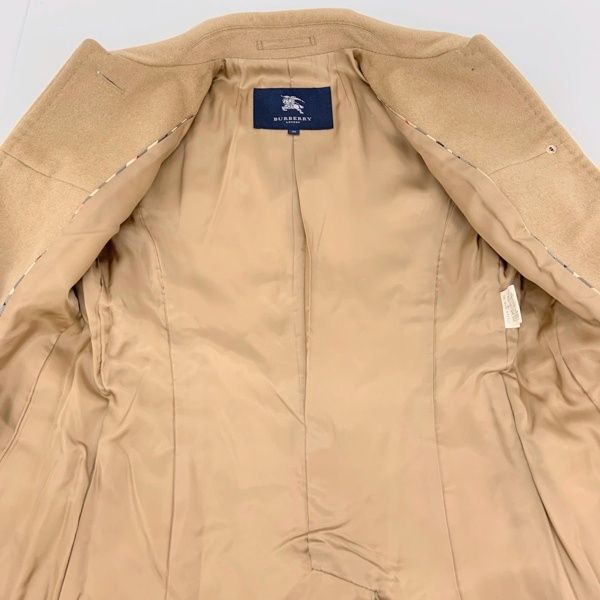 BURBERRY LONDON バーバリー ロンドン アンゴラ ステンカラーコート
