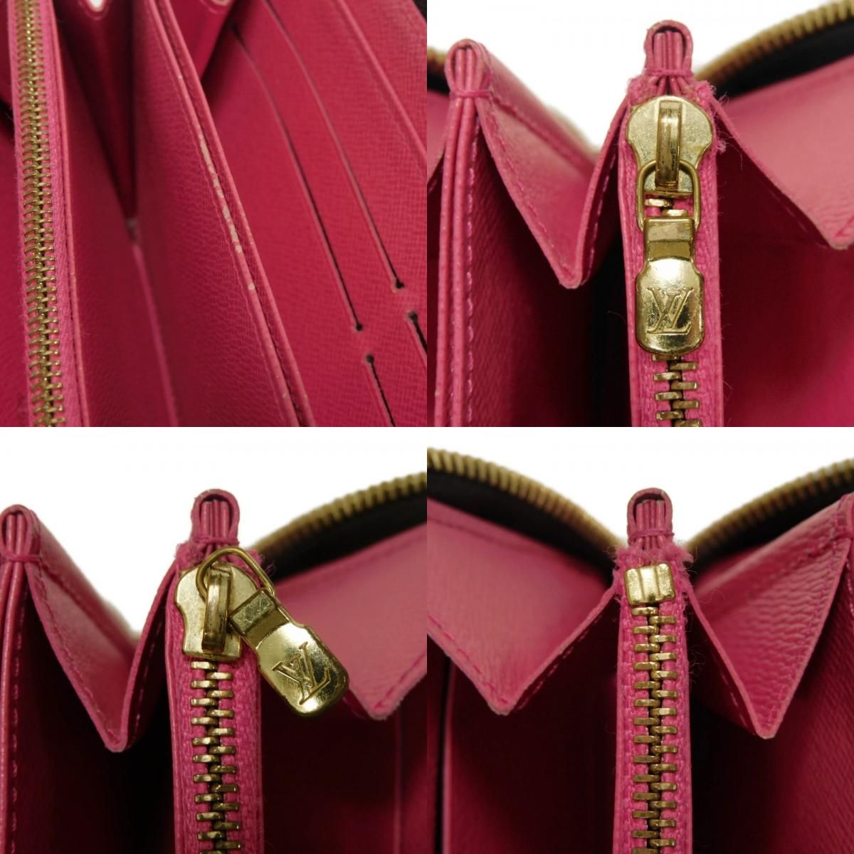 LOUIS VUITTON ルイ・ヴィトン ジッピーウォレット 旧型 LVロゴ