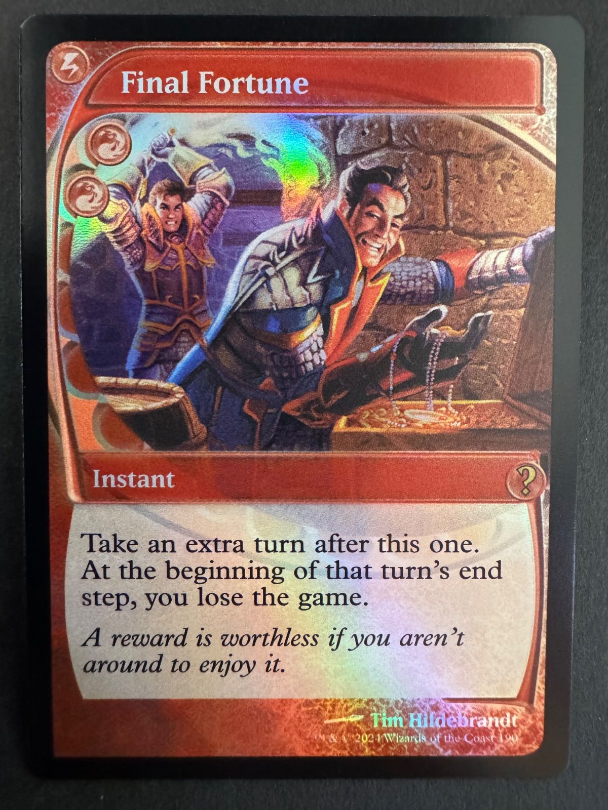 MTG 最後の賭け Final Fortune | 公式通販 Foil Fortune》[7ED] 英語 