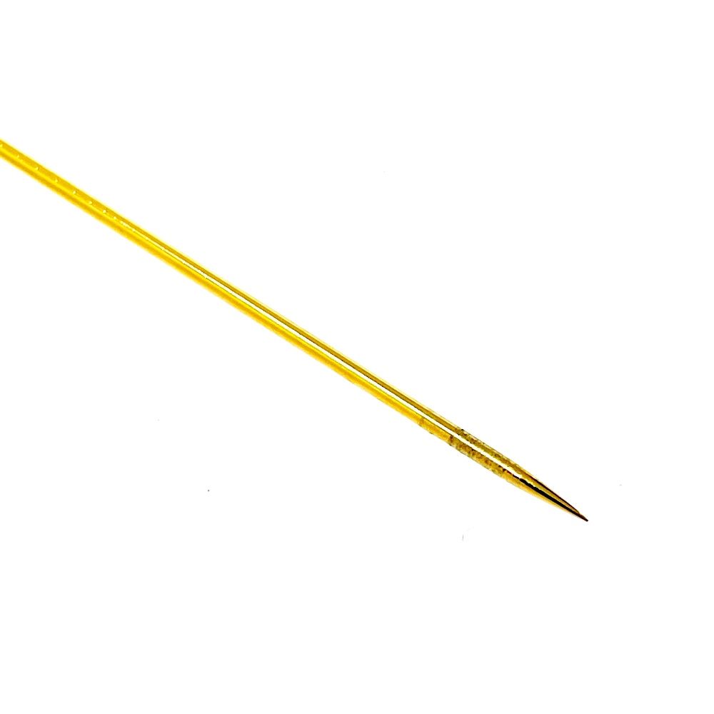 中古】HERMES エルメス GP セリエボタン ピンブローチ ゴールド 525839