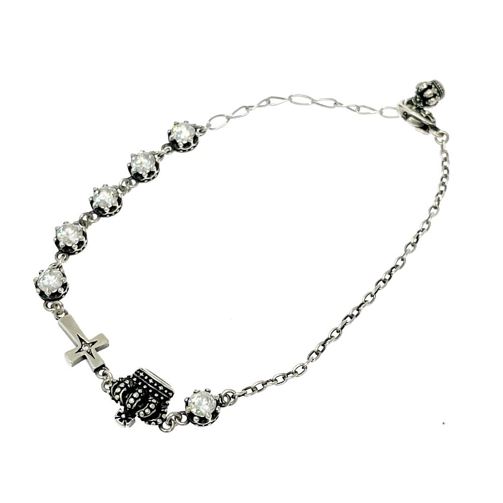 中古】Justin Davis ジャスティンデイビス シルバー 王冠 クロス