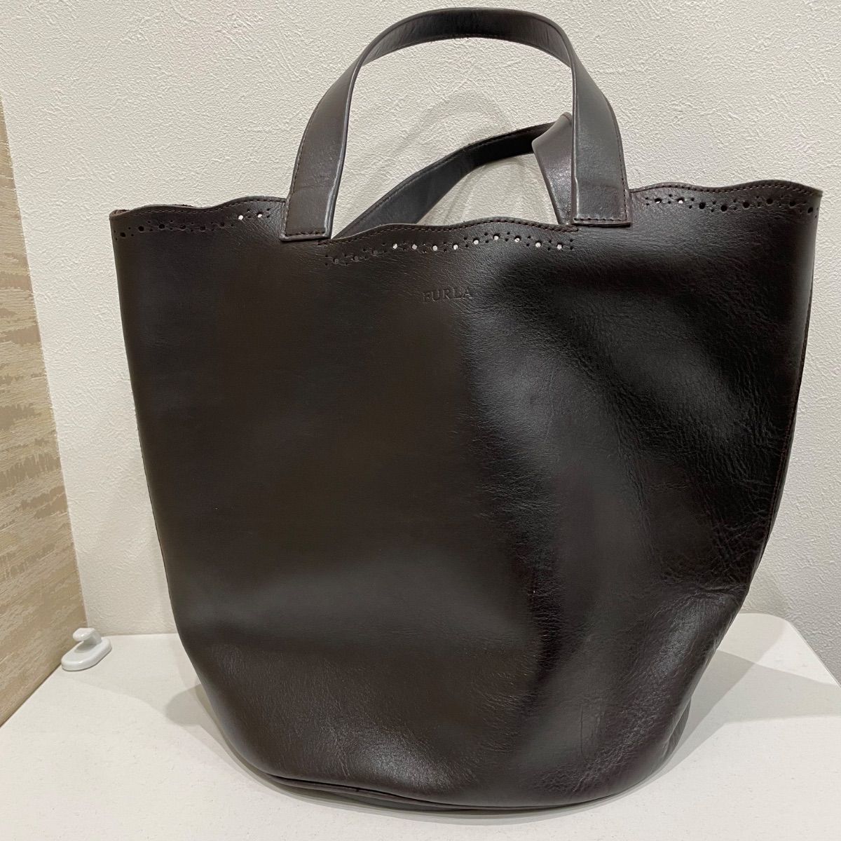 フルラ(FURLA) レザー フルラ☺︎ラメレザートートバッグ トートバッグ