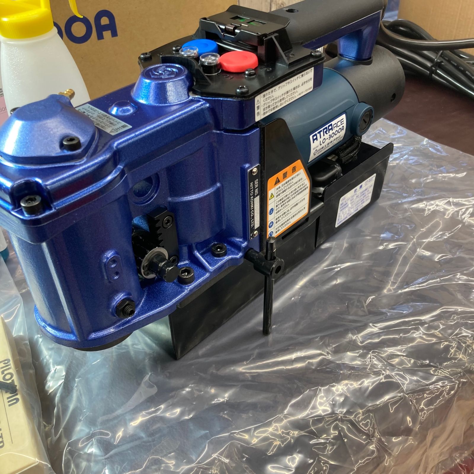 未使用(店頭展示品)】☆日東工器 磁気ボール盤 LO-3000A(アトラエース