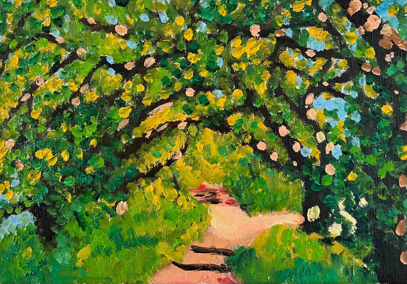 ［値下げ相談⭕️］風景画 油彩 H.S. 値下げ相談⭕️］風景画 油彩 H.S. 値下げ相談⭕️］風景画 油彩 H.S.