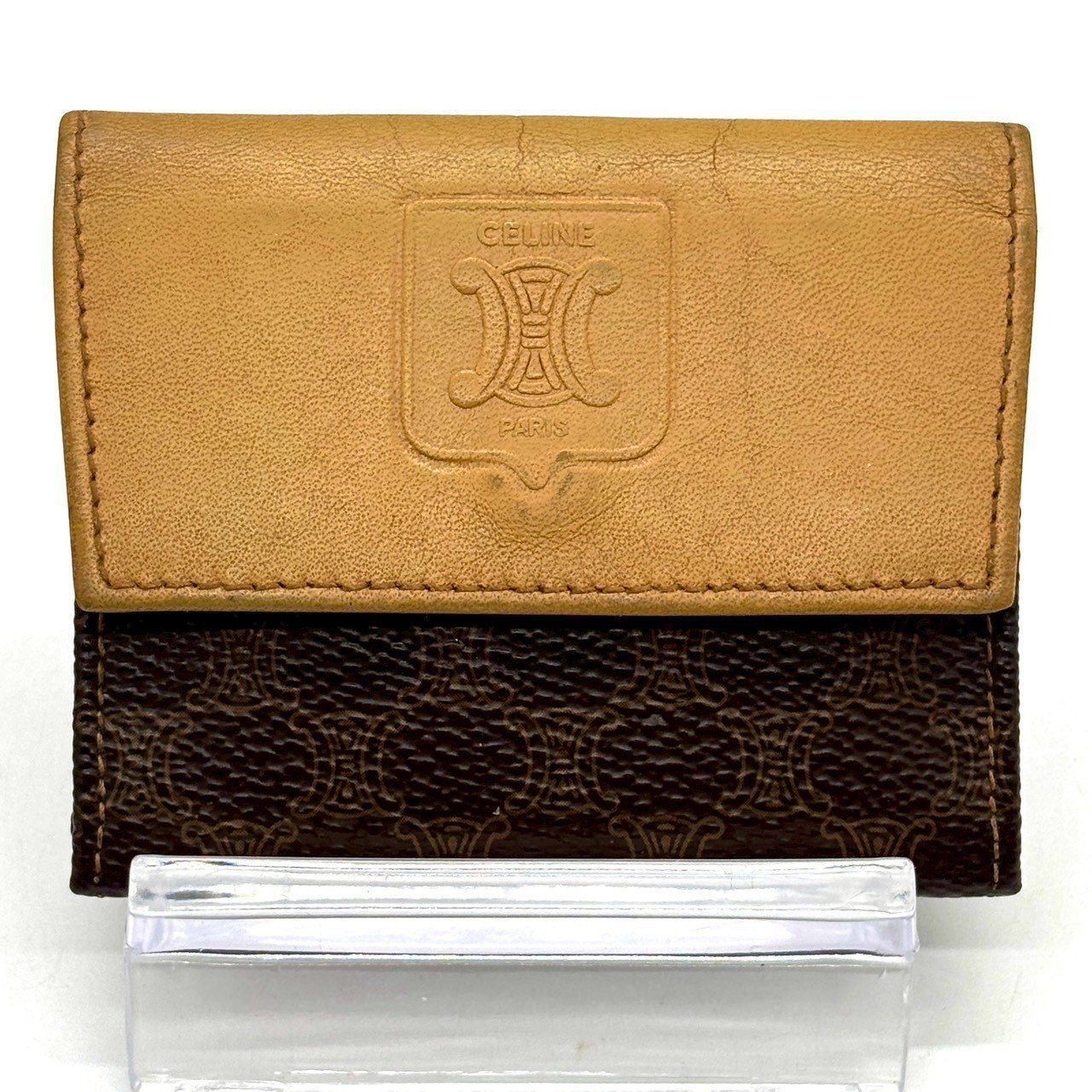 品格宿す、優美✨ CELINE セリーヌ コインケース マカダム柄