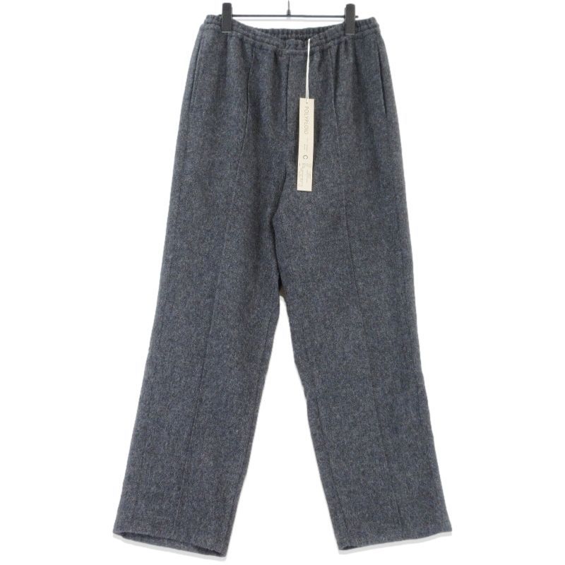 未使用 POLYPLOID ポリプロイド SIDE LINE PANTS C C-3-003-045 ウール イージーパンツ サイドライン チャコールグレー 3  70017453