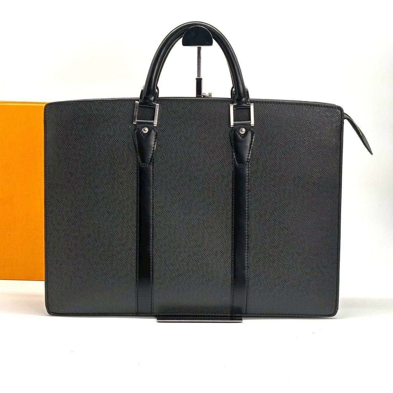 紳士の黒、一点格】 LOUIS VUITTON ルイヴィトン ビジネスバッグ