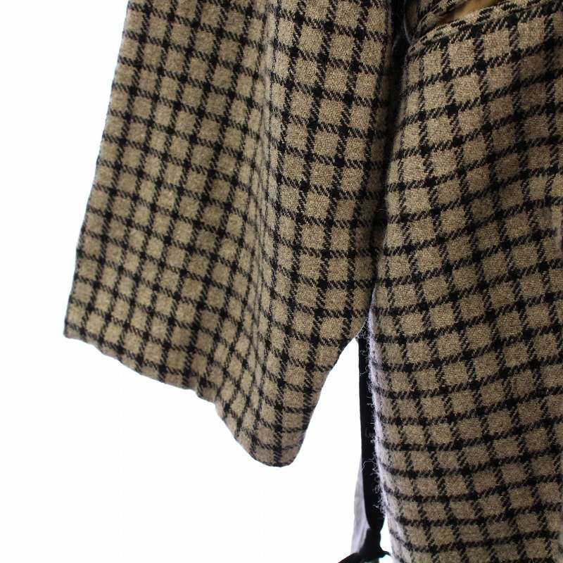 サンシー SUNSEA REVERSIBLE NETWORK CHECK JEDI COAT リバーシブル