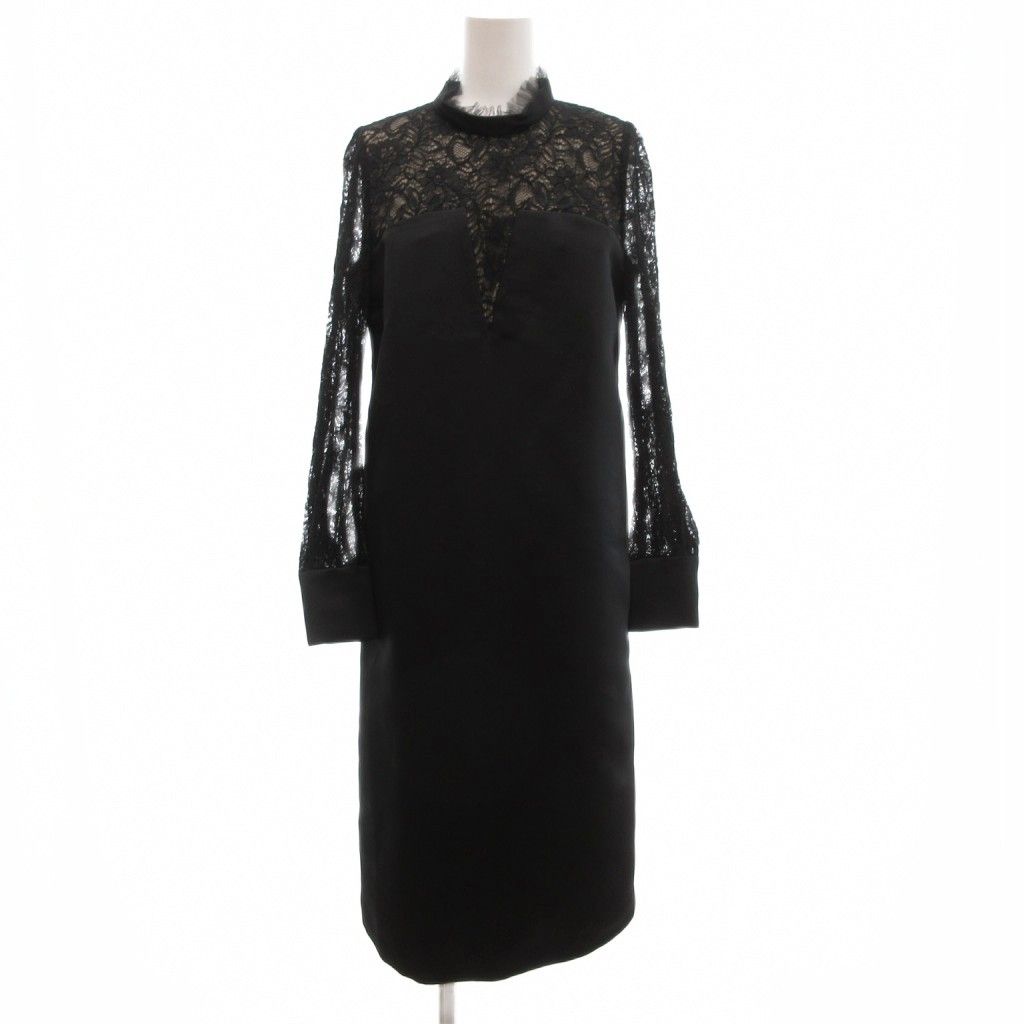 ヴィヴィアンタム VIVIENNE TAM ワンピース 長袖 ミモレ ロング レース