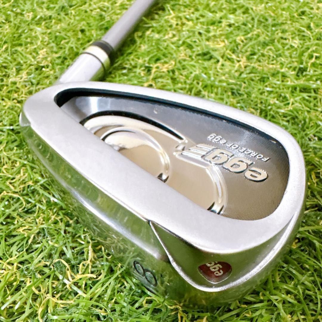 PRGR egg PC プロギア エッグ メンズアイアン 単品 8番 右 R - メルカリ