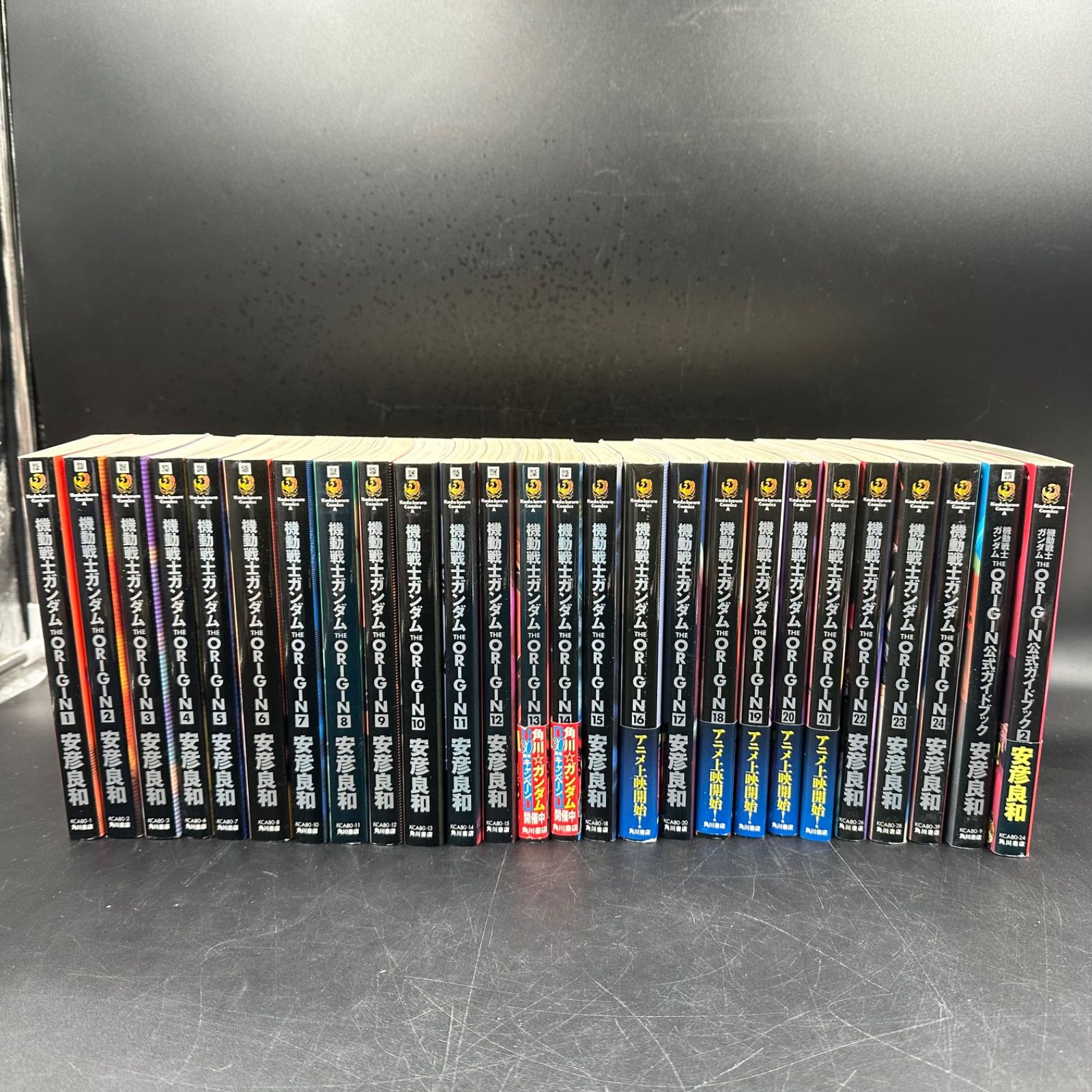 機動戦士ガンダム THE ORIGIN 全巻24セット ＋公式ガイドブック2冊付き