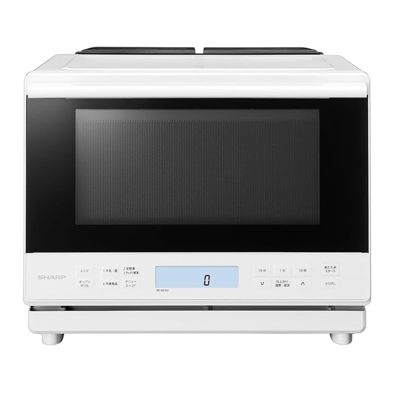 シャープ 過熱水蒸気 オーブンレンジ RE-SS10Z-W ホワイト 30L 2段