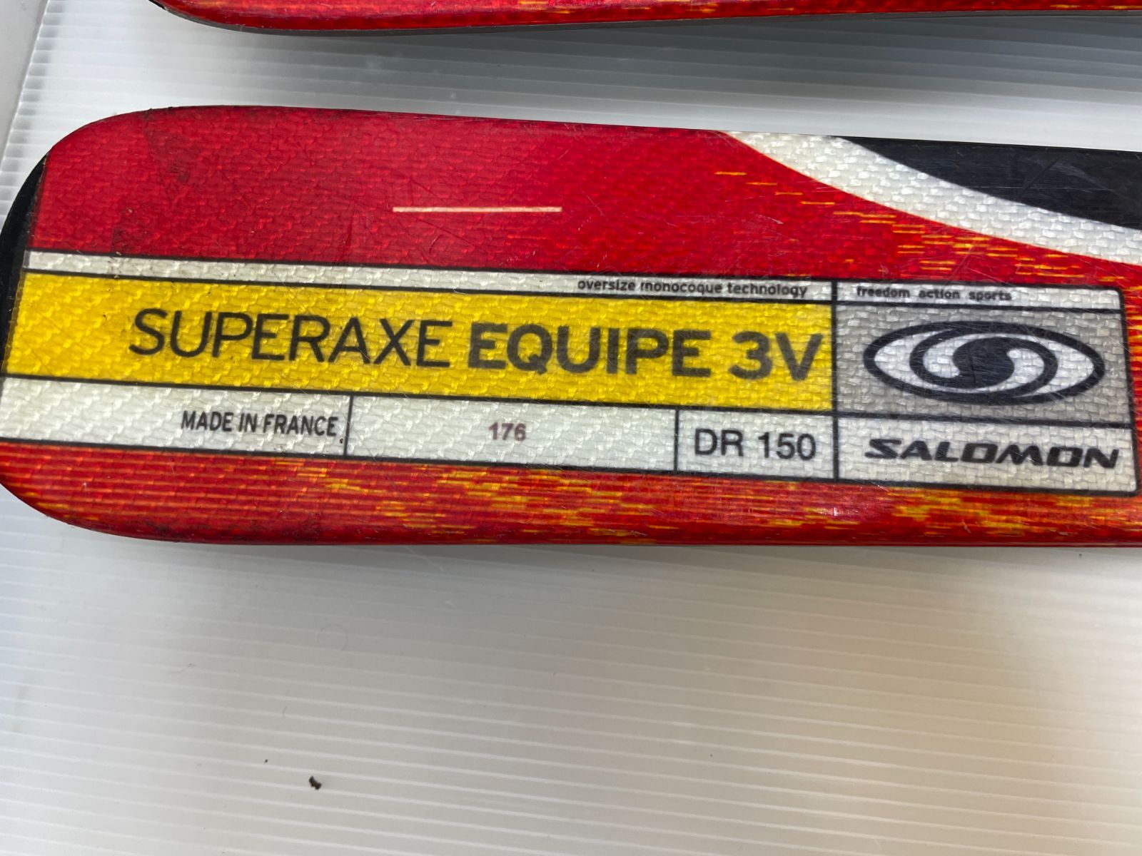 ◇チューンナップ済◇ スキー Salomon SUPERAXE EQUIPE 3V 176 cm +