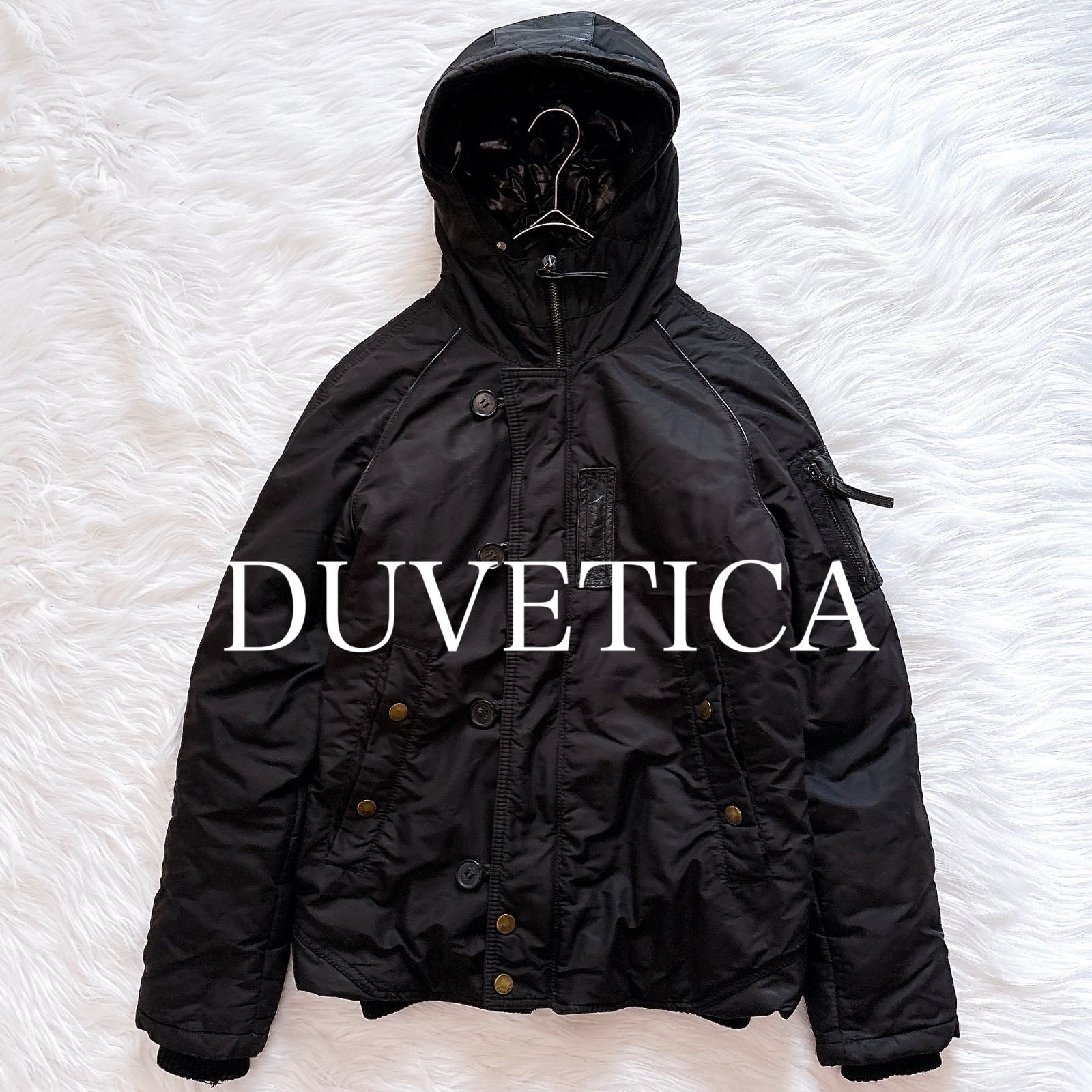 DUVETICA／デュベティカ】キルティング ダウンジャケット 黒 38 
