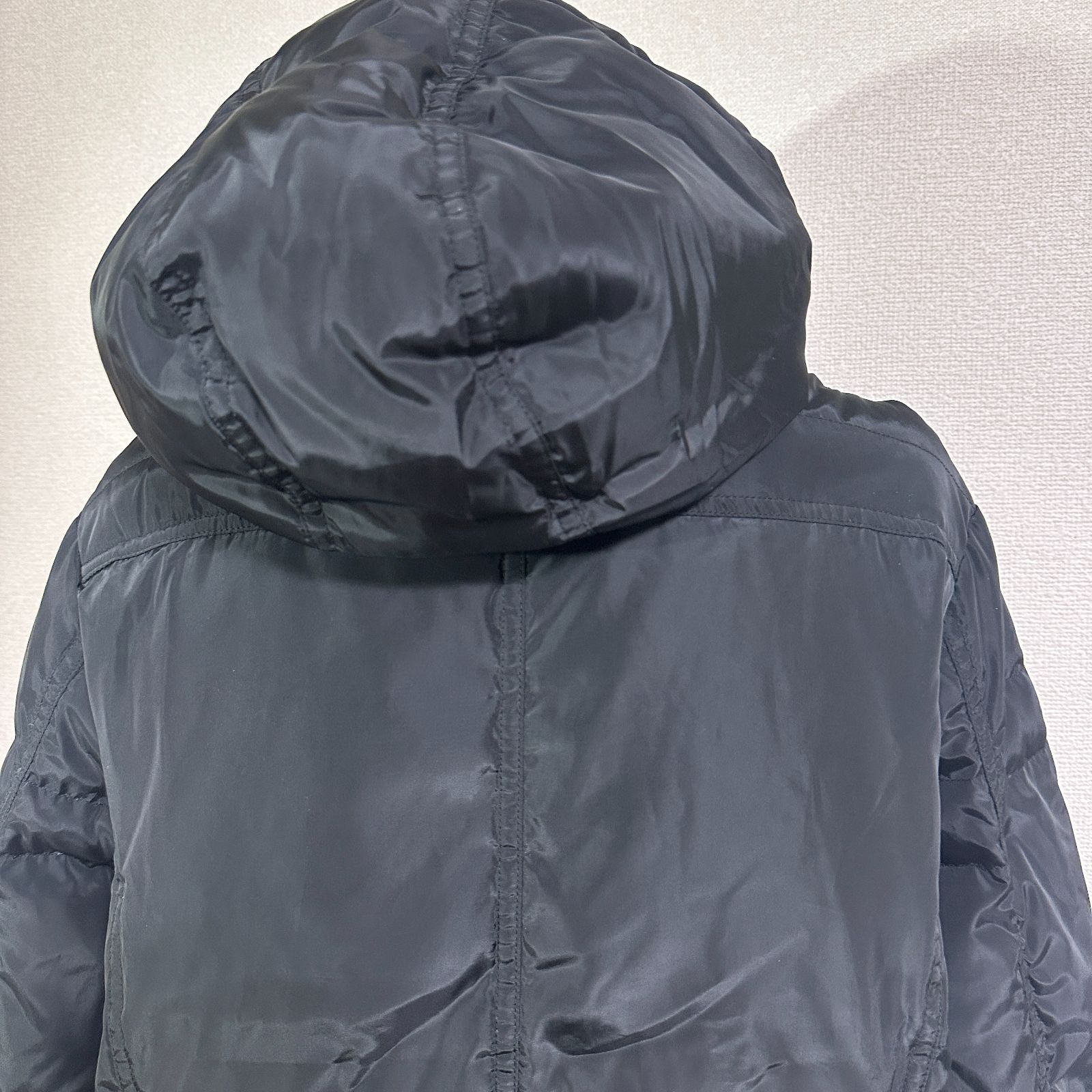 vin スコットクラブ ヤマダヤ 異素材切替 ペプラムダウンジャケット