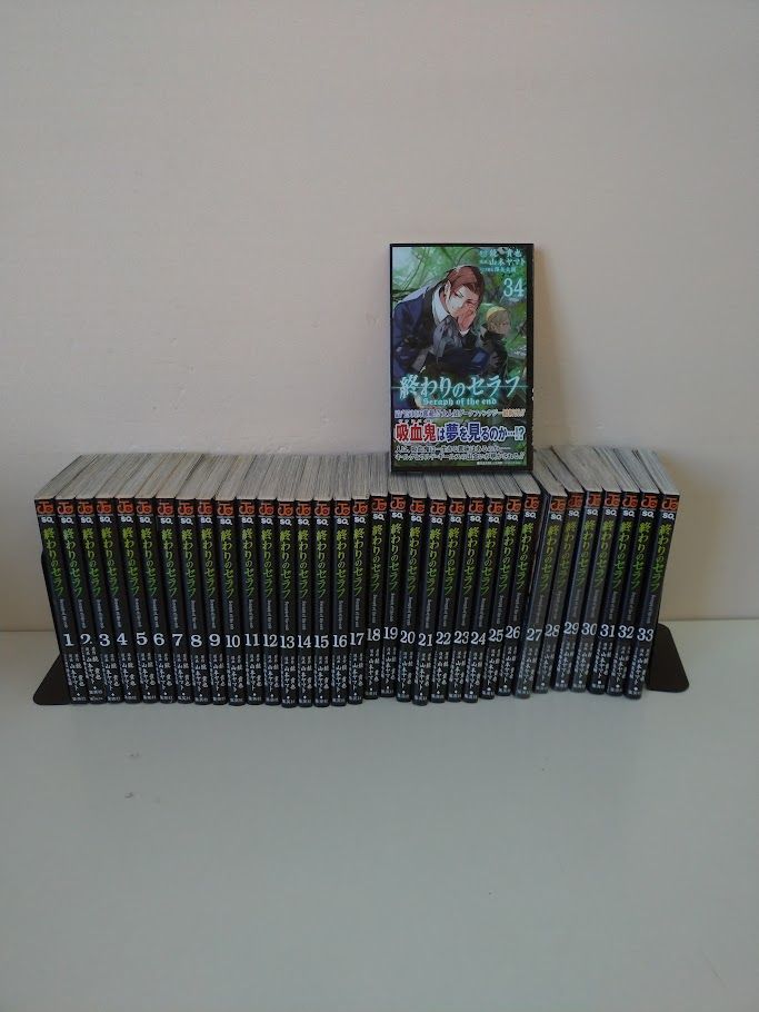 終わりのセラフ 全巻セット 1-34巻セット 状態：良い - メルカリ