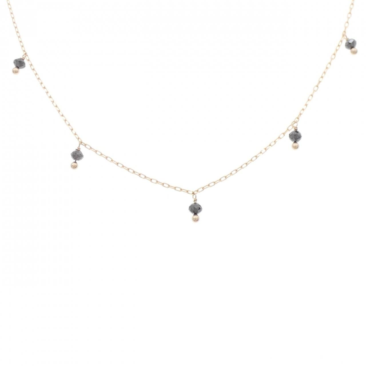 K18PG ダイヤモンド ネックレス 0.80CT - メルカリ