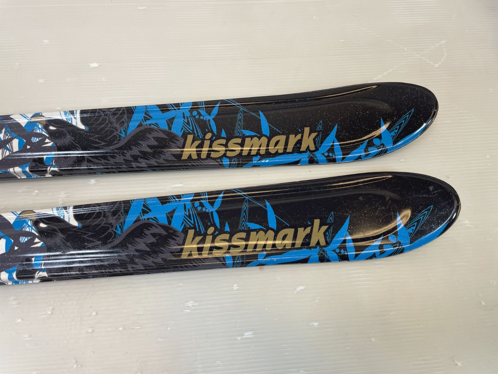 ◇メンテ済◇ Jr スキー kissmark TEQUILA TEAM 138 cm + LOOK Team 4