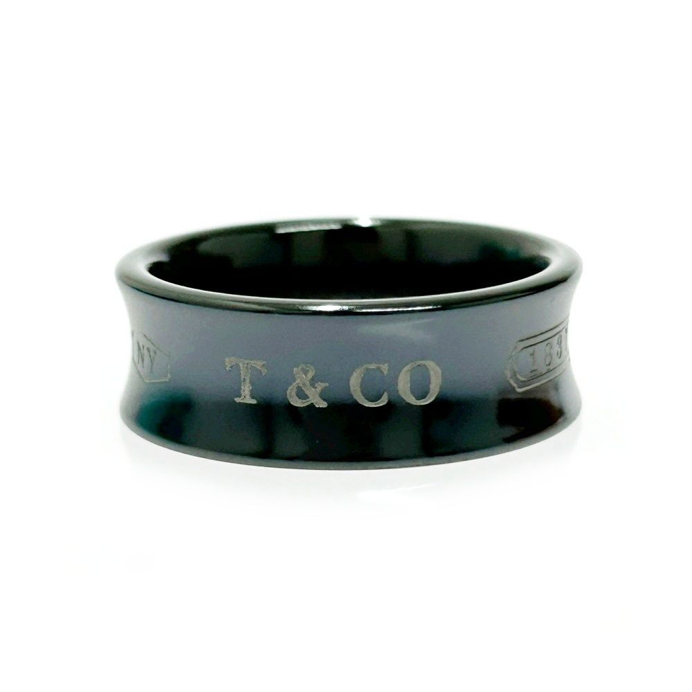 中古】【箱付き】 TIFFANY&Co. ティファニー チタン 1837 ナロー 