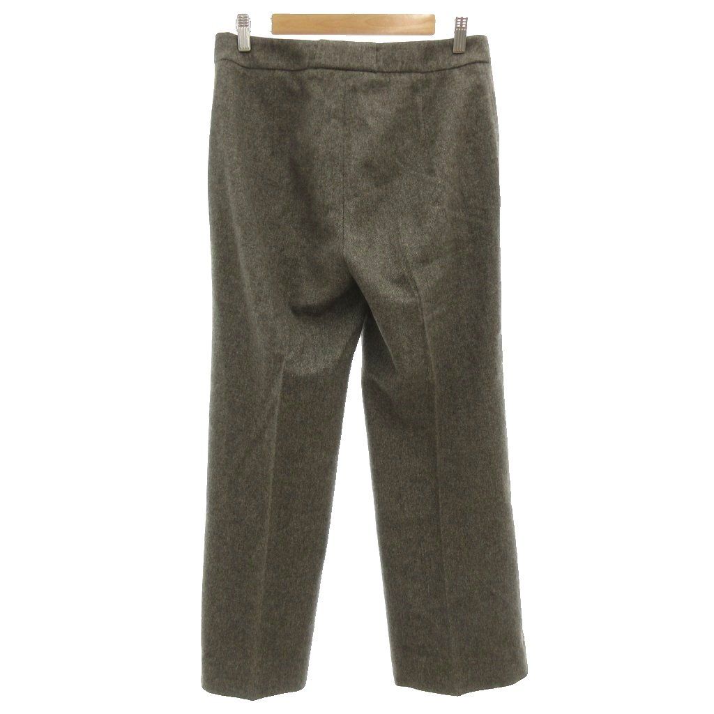 マックスマーラ MAX MARA 白タグ ウールパンツ スラックス アンゴラ混