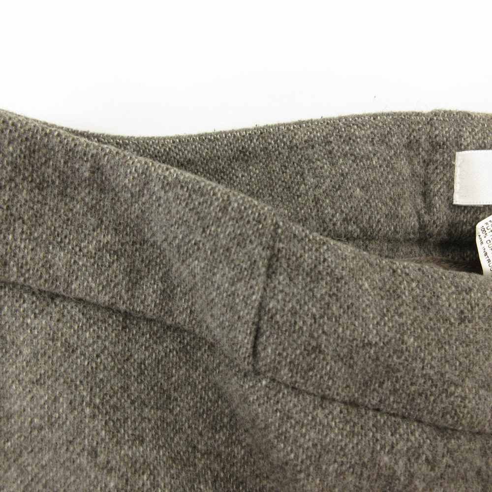 マックスマーラ MAX MARA 白タグ ウールパンツ スラックス アンゴラ混