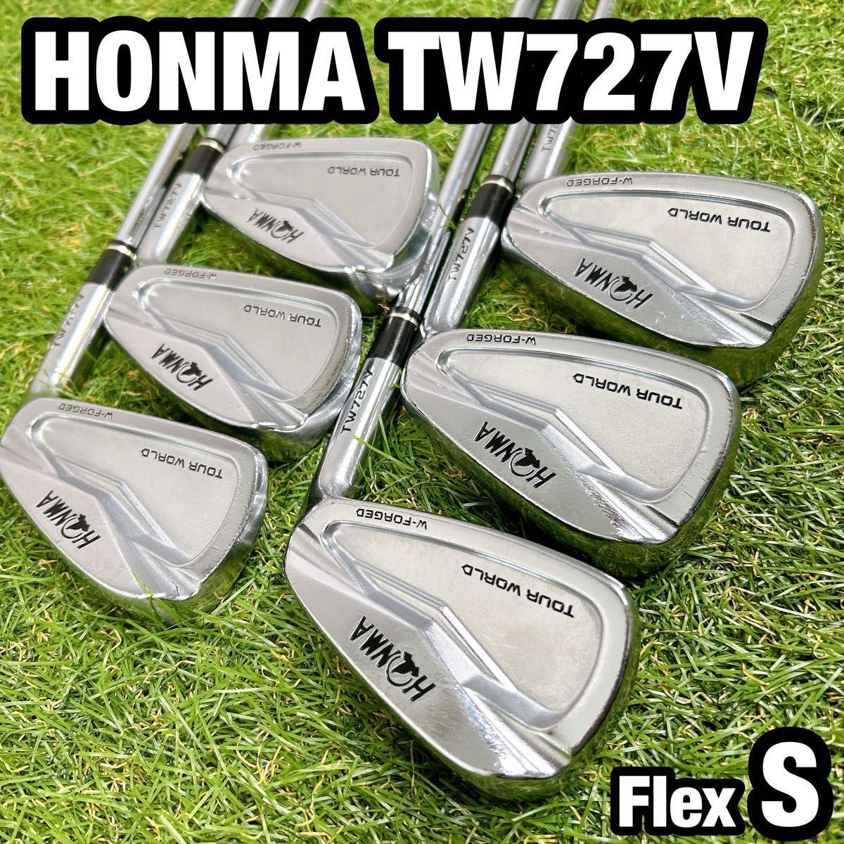 TW727V ホンマ メンズゴルフ アイアン 6本 S TOUR WORLD - メルカリ