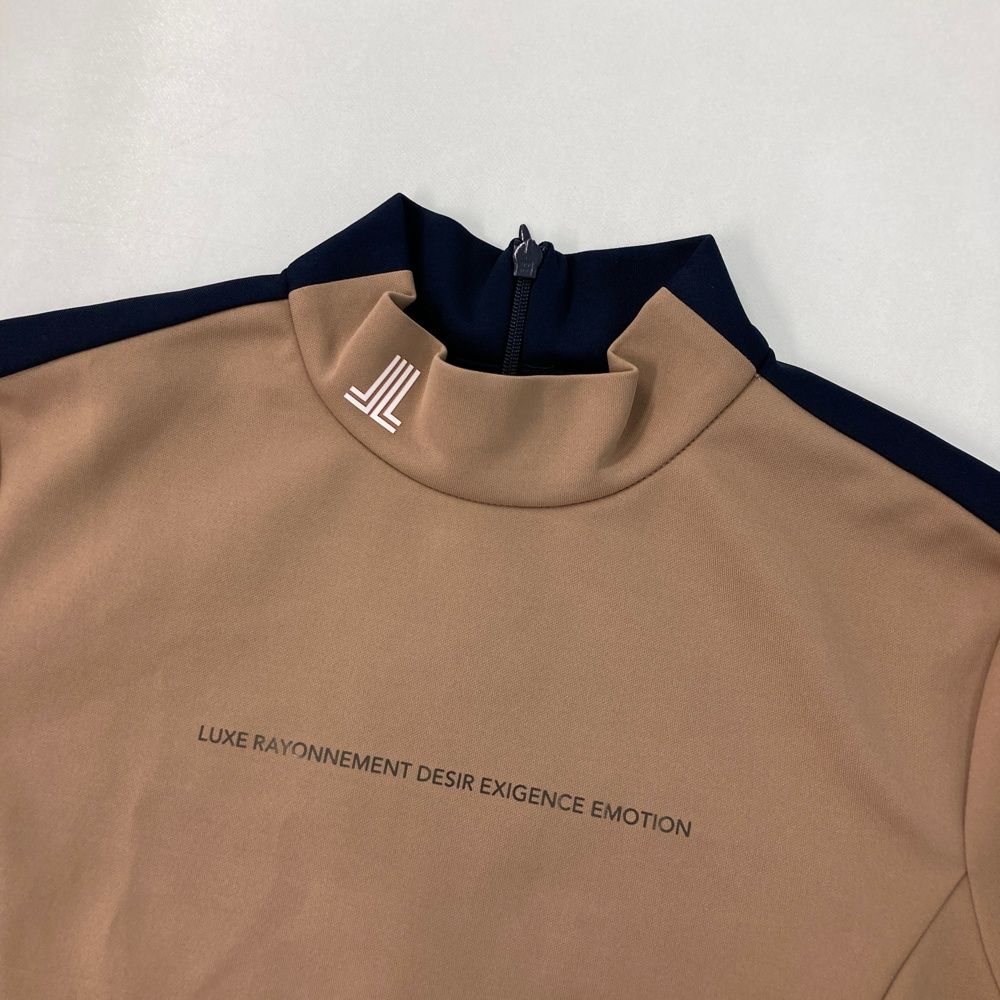 サイズ：S LANVIN SPORT ランバン スポール ハイネック 長袖ワンピース